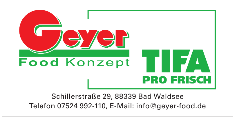Geyer Food Konzept Geyer Food Konzept