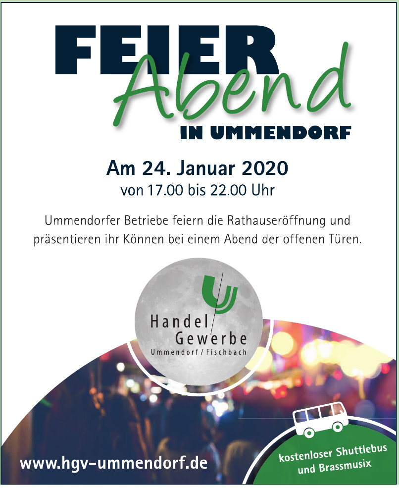 Handels- und Gewerbeverein Ummendorf / Fischbach e.V. Handels- und Gewerbeverein Ummendorf / Fischbach e.V.