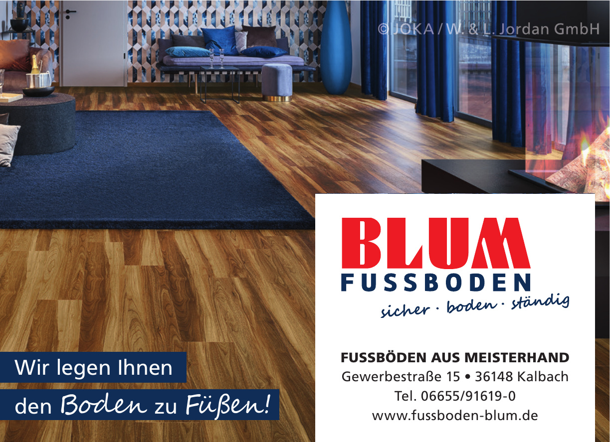 Fussboden Blum