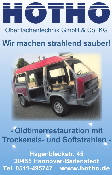 Hotho Oberflächentechnik Gmbh & Co. KG Hotho Oberflächentechnik Gmbh & Co. KG