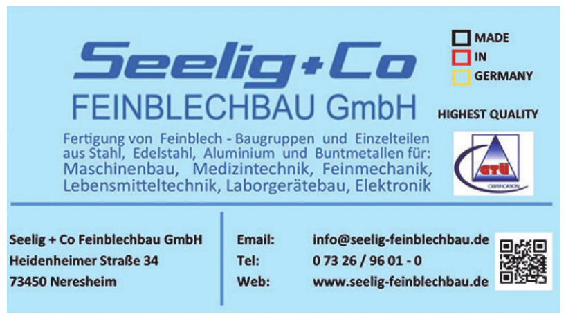 Seelig & Co. Feinblechbau GmbH Seelig & Co. Feinblechbau GmbH