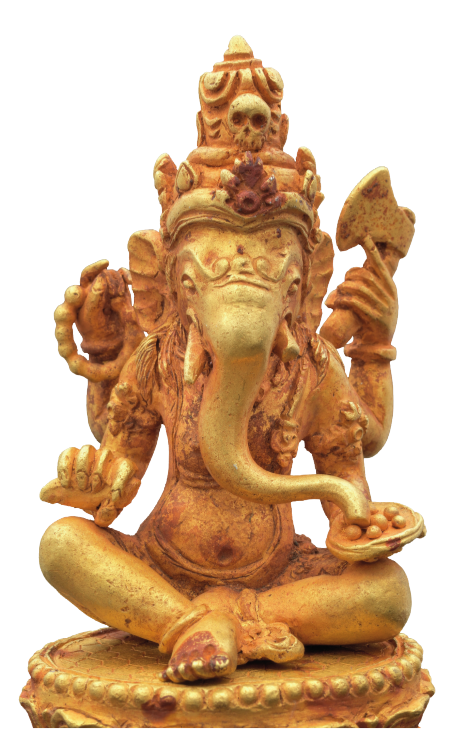 Blick in die Ausstellung „Javagold – Pracht und Schönheit Indonesiens“: Elefantengott Ganesha (Java, 7. bis 15. Jahrhundert n. Chr.). BILD: MAURO MAGLIANI Blick in die Ausstellung „Javagold – Pracht und Schönheit Indonesiens“: Elefantengott Ganesha (Java, 7. bis 15. Jahrhundert n. Chr.). BILD: MAURO MAGLIANI