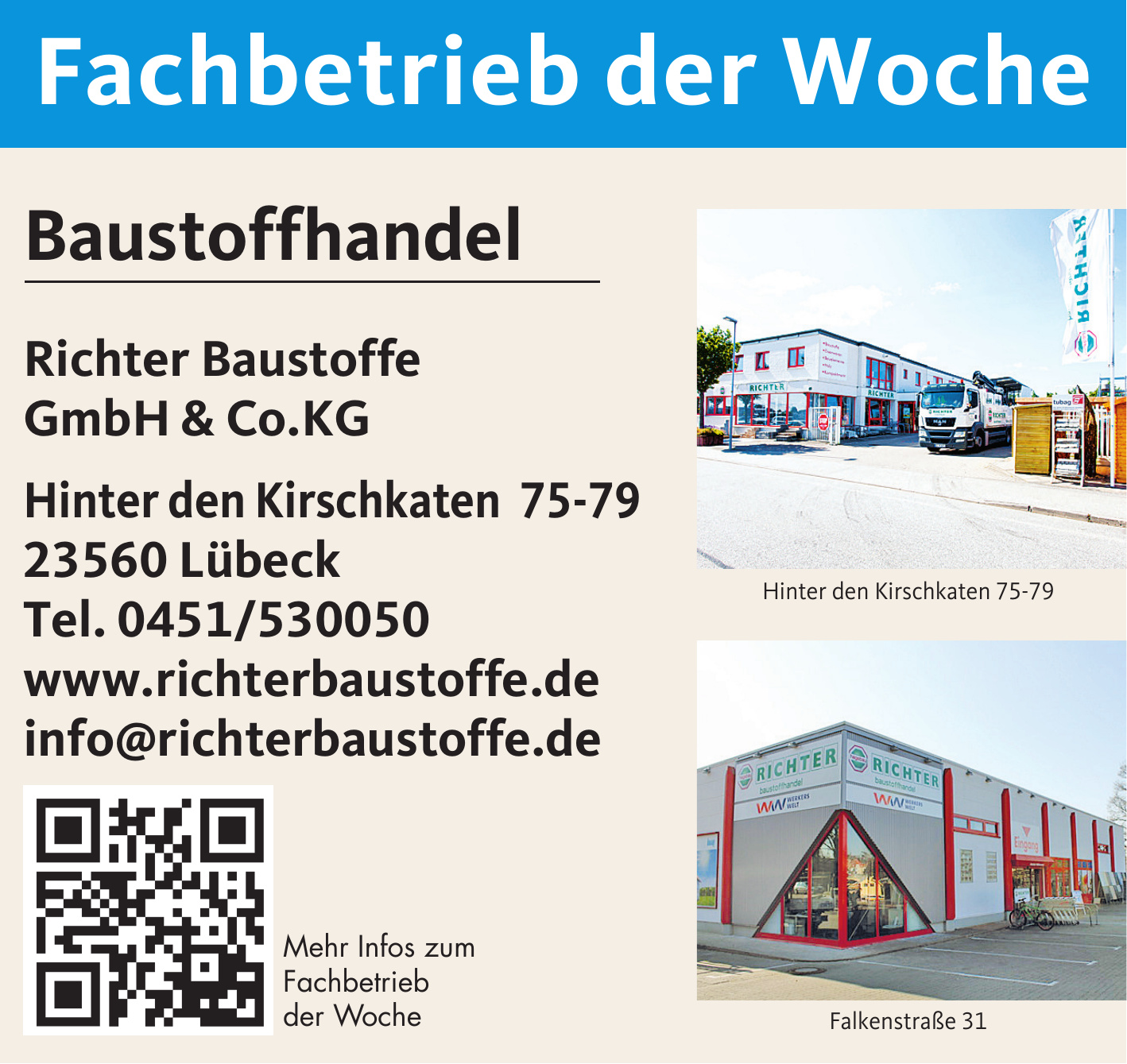 Richter Baustoffe GmbH & Co.KG Richter Baustoffe GmbH & Co.KG