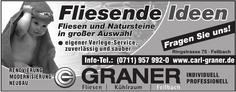 Carl Graner Fliesen - Kühlraum GmbH