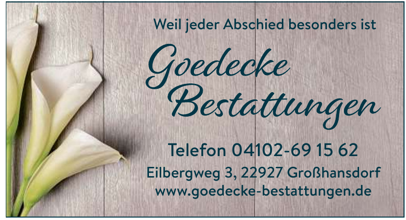 Goedecke Bestattungen