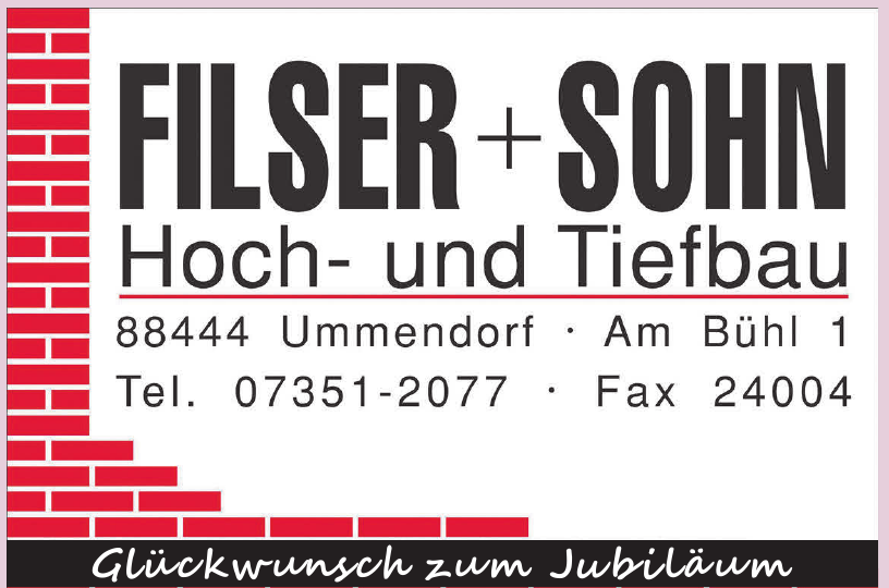 Filser + Sohn Hoch- und Tiefbau Filser + Sohn Hoch- und Tiefbau