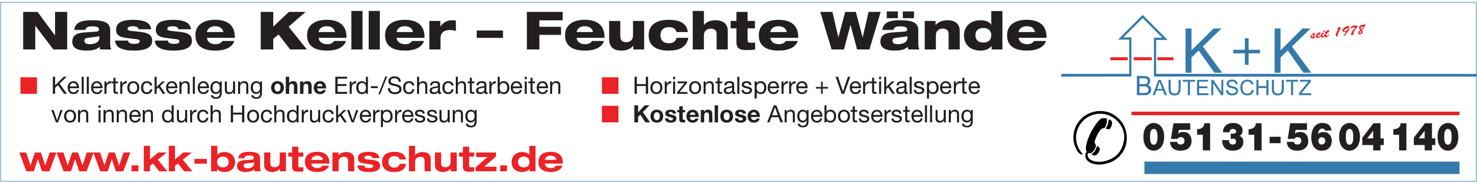 K + K Bautenschutz K + K Bautenschutz