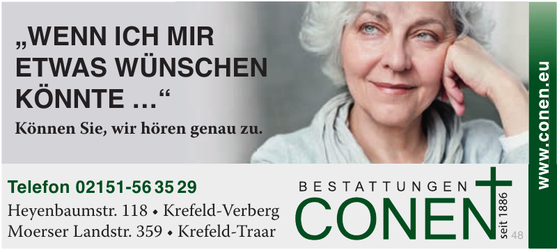 Bestattungen Conen Bestattungen Conen