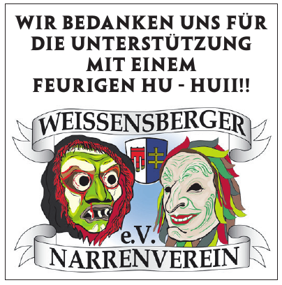 Weissensberger Narrenverein e.V. Weissensberger Narrenverein e.V.