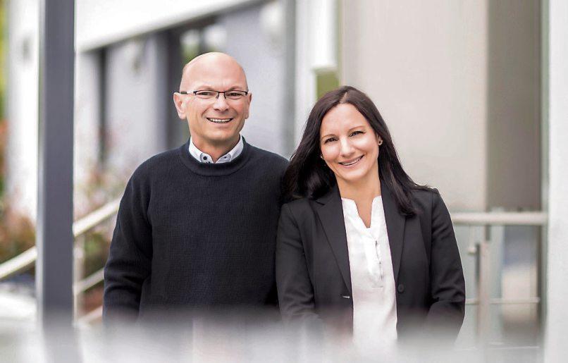 Ralf Kirchner und Sandra Krüger. Bild: Hoess