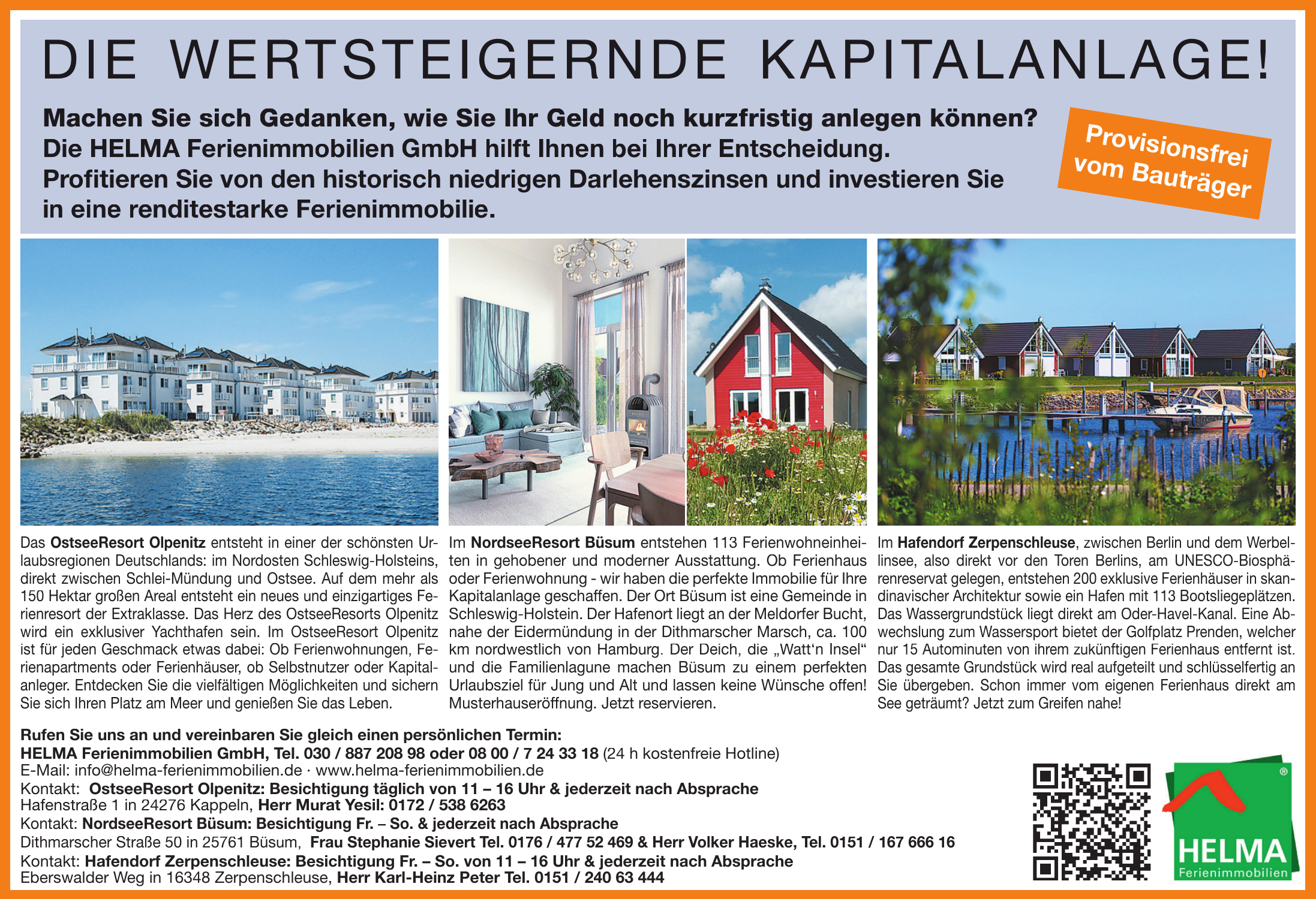 Helma Ferienimmobilien GmbH Helma Ferienimmobilien GmbH