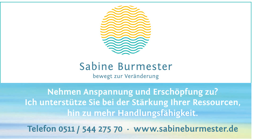 Sabine Burmester Sabine Burmester