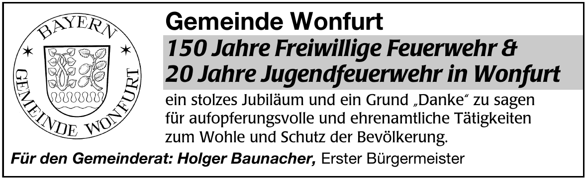 Gemeinde Wonfurt Gemeinde Wonfurt