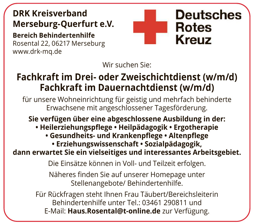 DRK Kreisverband Merseburg-Querfurt e. V.