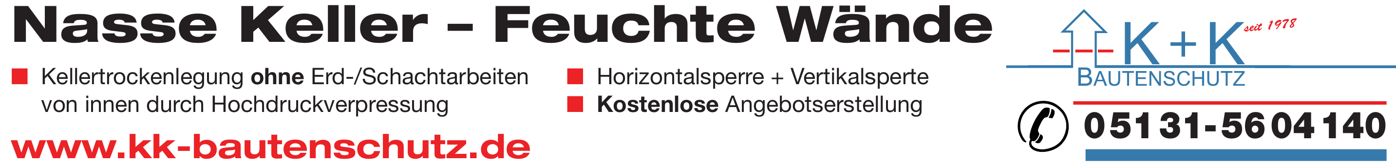 K + K Bautenschutz K + K Bautenschutz