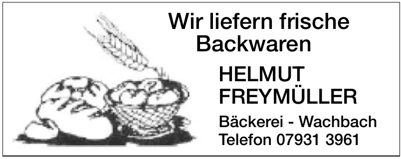 Helmut Freymüller Bäckerei 