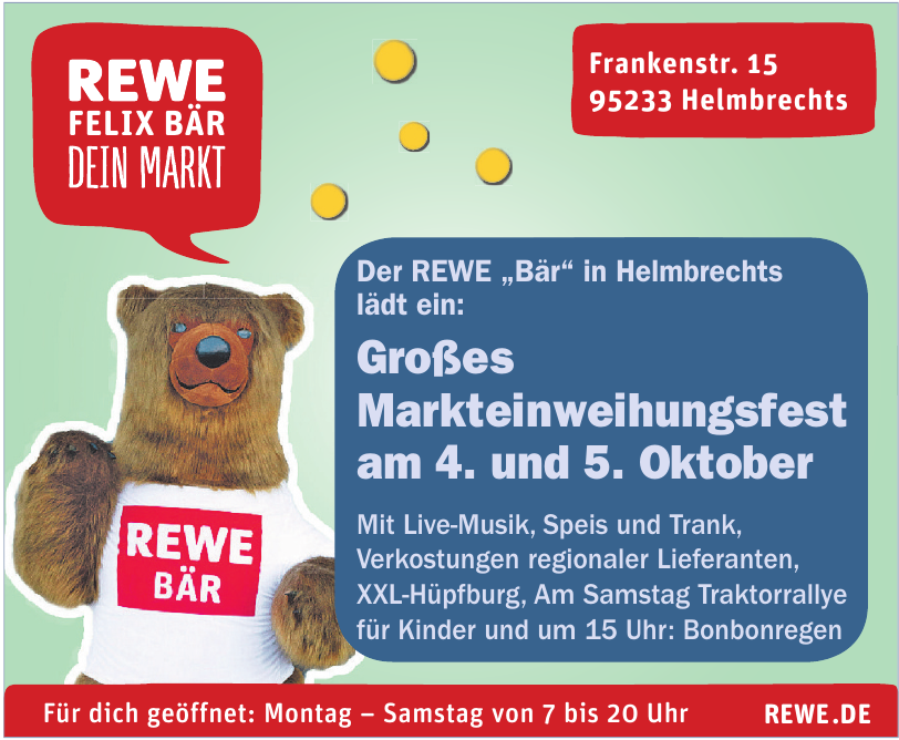 REWE Hollweg OHG Helmbrechts REWE Hollweg OHG Helmbrechts