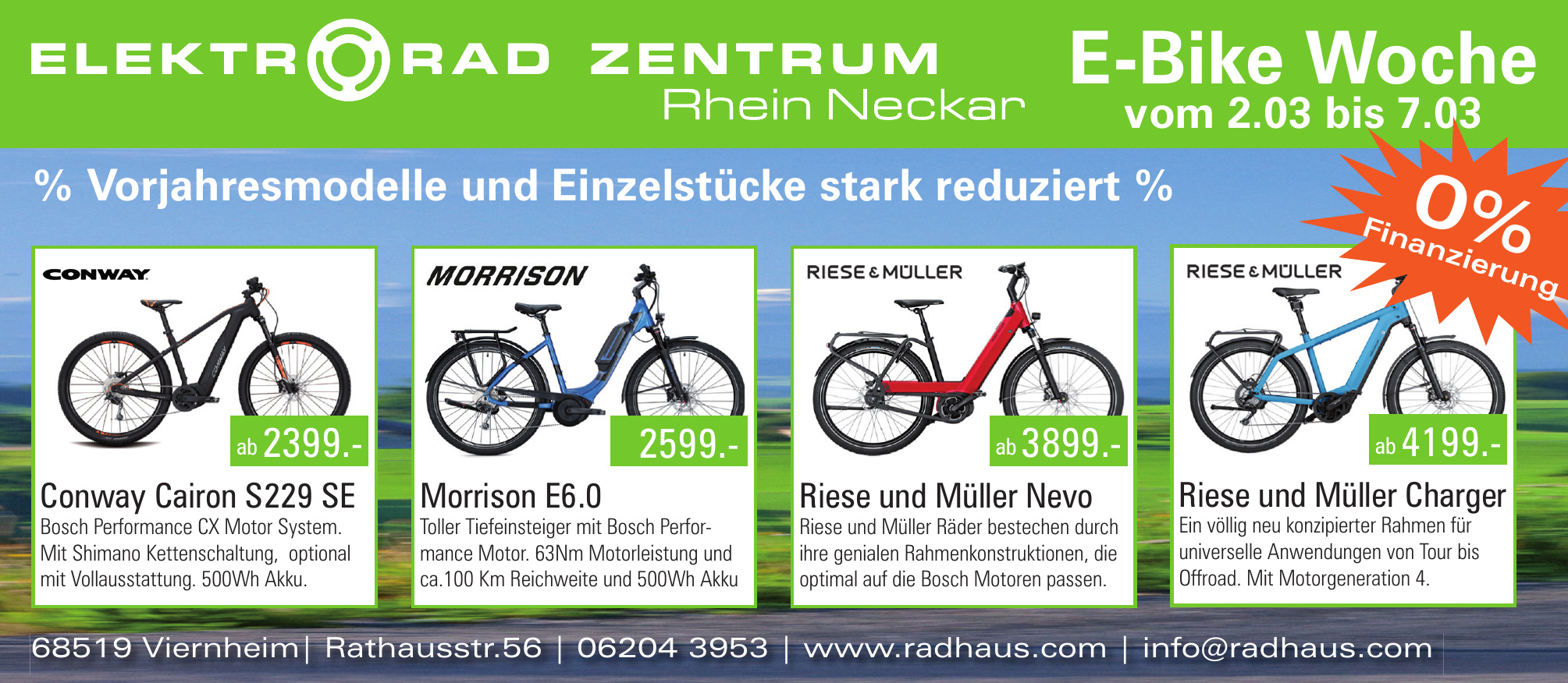 Elektrorad Zentrum Rhein-Nectar Elektrorad Zentrum Rhein-Nectar