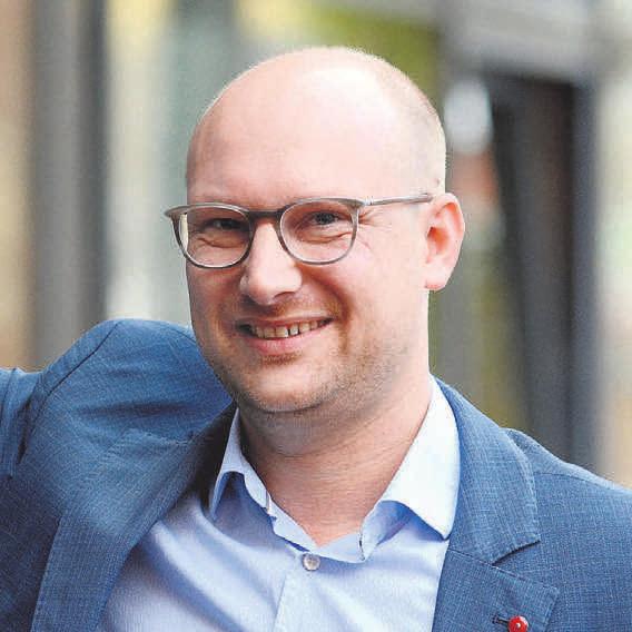 AN DER SCHNITTSTELLE ZWISCHEN WISSENSCHAFT UND WIRTSCHAFT: Marc Diederich, Geschäftsführer der Wirtschaftsförderung Region Göttingen GmbH. Christina Hinzmann AN DER SCHNITTSTELLE ZWISCHEN WISSENSCHAFT UND WIRTSCHAFT: Marc Diederich, Geschäftsführer der Wirtschaftsförderung Region Göttingen GmbH. Christina Hinzmann