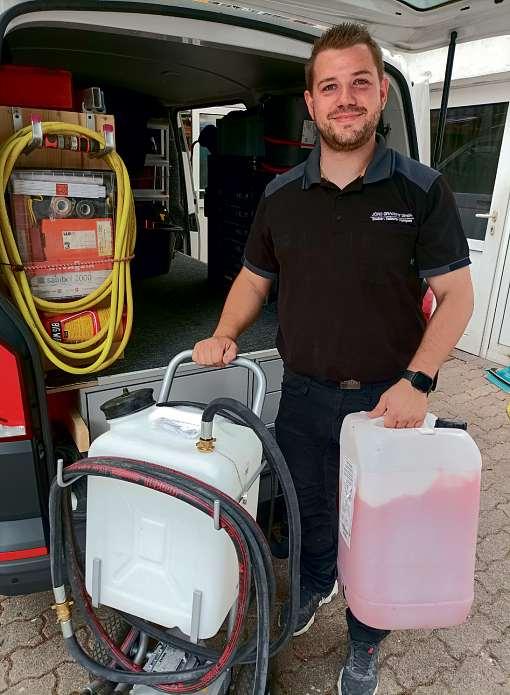 Nils Kraudschun leitet das Unternehmen Jörg Gragert in Norderstedt