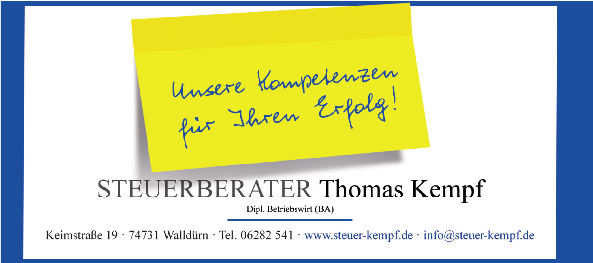 Steuerberater Thomas Kempf