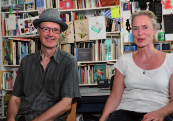Kunst mitten im Grünen: Gudrun Siegmund und Thomas Klockmann freuen sich auf Kunstinteressierte 