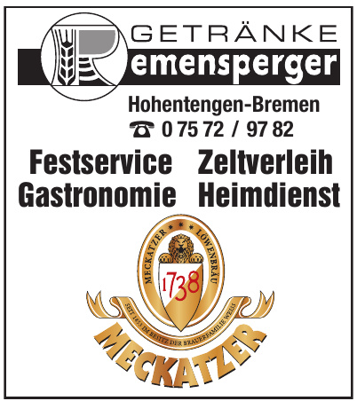 Getränke Remensperger Getränke Remensperger