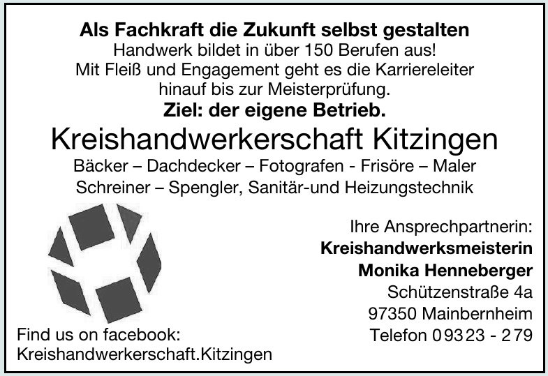 Kreishandwerkerschaft Kitzingen Kreishandwerkerschaft Kitzingen