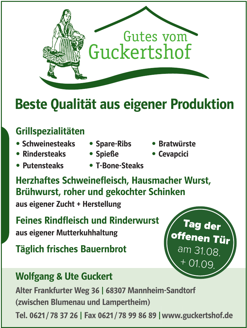 Guckertshof Wolfgang & Ute Guckert Guckertshof Wolfgang & Ute Guckert