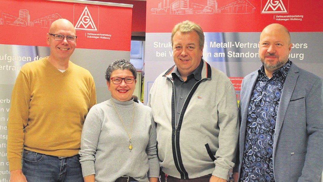 Wolfgang Kuznik, Ina Stolzenburg, Frank Paetzold und Olaf Winkler (v. l.) Wolfgang Kuznik, Ina Stolzenburg, Frank Paetzold und Olaf Winkler (v. l.)