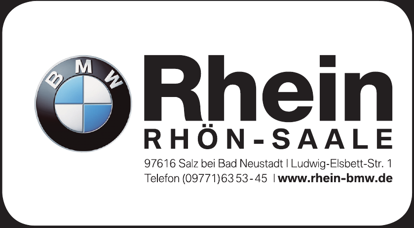 BMW Rhein Rhön-Saale BMW Rhein Rhön-Saale