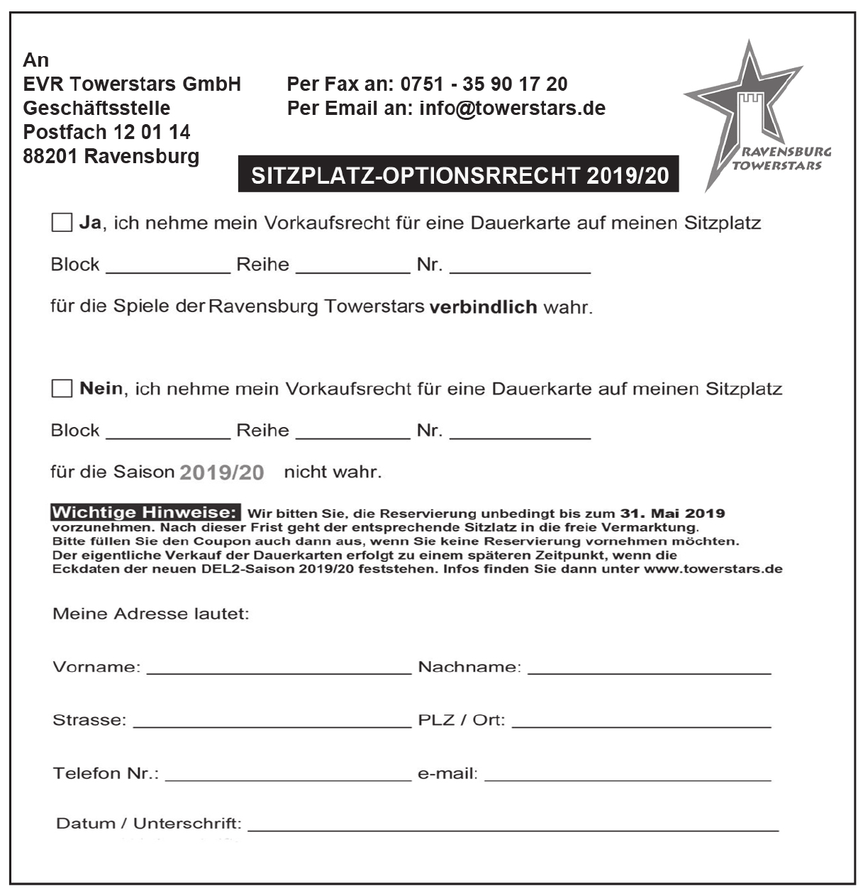 EVR Towerstars GmbH EVR Towerstars GmbH