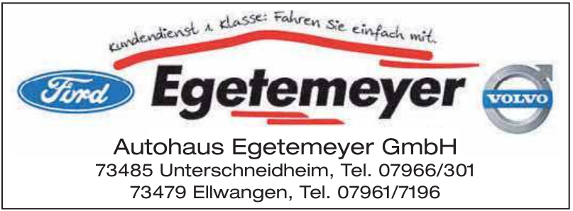 Autohaus Egetemeyer GmbH Autohaus Egetemeyer GmbH