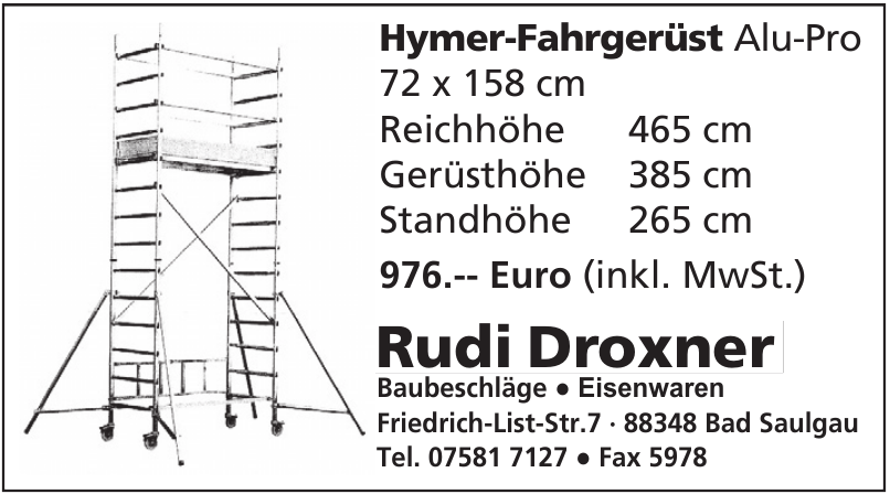 Rudi Droxner Rudi Droxner