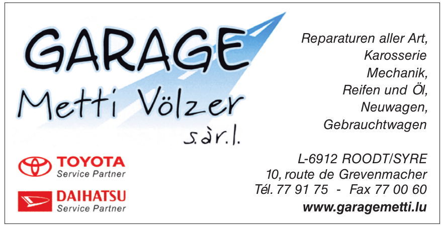 Garage Metti Völzer S.à r.l.