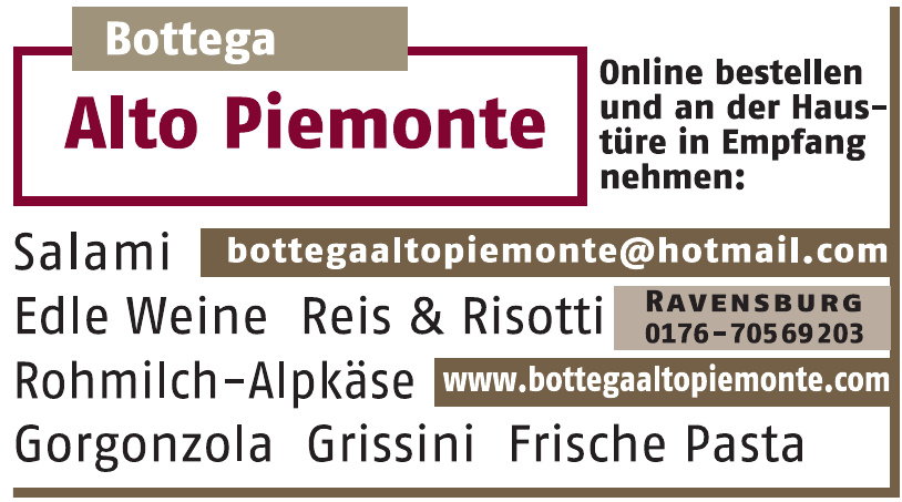 Bottega Alto Piemonte Bottega Alto Piemonte
