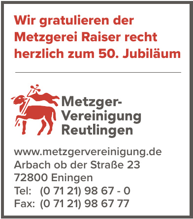 Metzger-Vereinigung Reutlingen