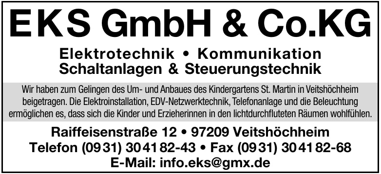 EKS GmbH & Co.KG EKS GmbH & Co.KG