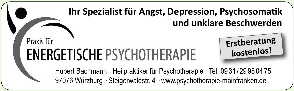 Praxis für energetische Psychotherapie Praxis für energetische Psychotherapie