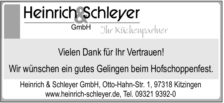 Heinrich & Schleyer GmbH Heinrich & Schleyer GmbH