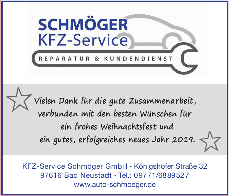 KFZ-Service Schmöger GmbH KFZ-Service Schmöger GmbH