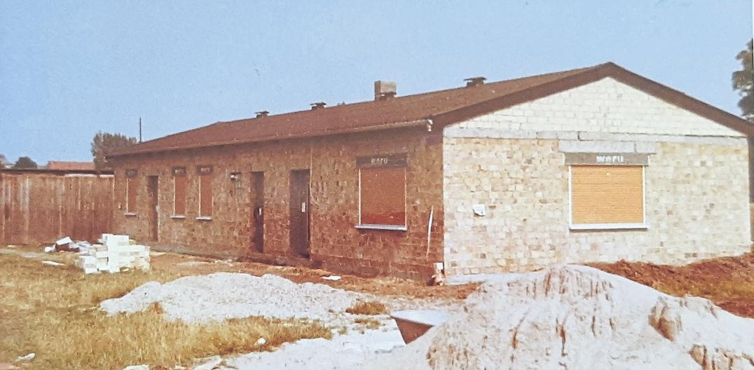 Die Grundsteinlegung für das Vereinsheim fand im Jahr 1972 statt, ein Jahr später folgte die Einweihung. Foto: SpVgg Selzen Die Grundsteinlegung für das Vereinsheim fand im Jahr 1972 statt, ein Jahr später folgte die Einweihung. Foto: SpVgg Selzen