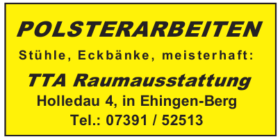 TTA Raumausstattung TTA Raumausstattung