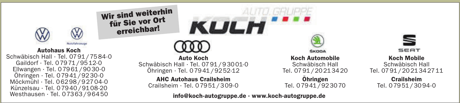 Autohaus Koch GmbH Autohaus Koch GmbH