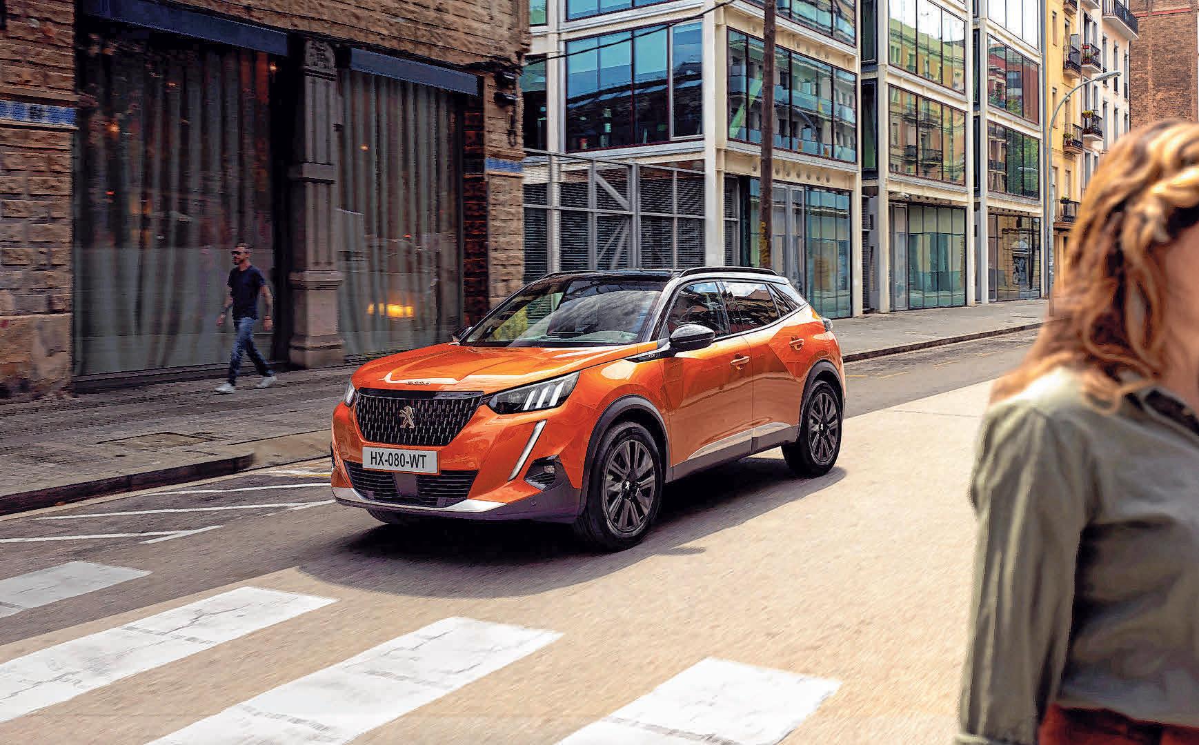 Perfektes Stadtauto: der Peugeot 2008. FOTO: PEUGEOT Perfektes Stadtauto: der Peugeot 2008. FOTO: PEUGEOT