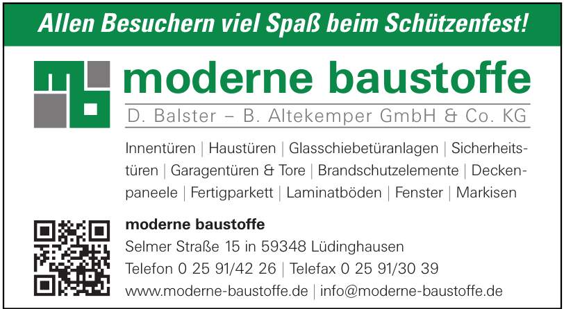 D. Balster – B. Altekemper GmbH & Co. KG D. Balster – B. Altekemper GmbH & Co. KG