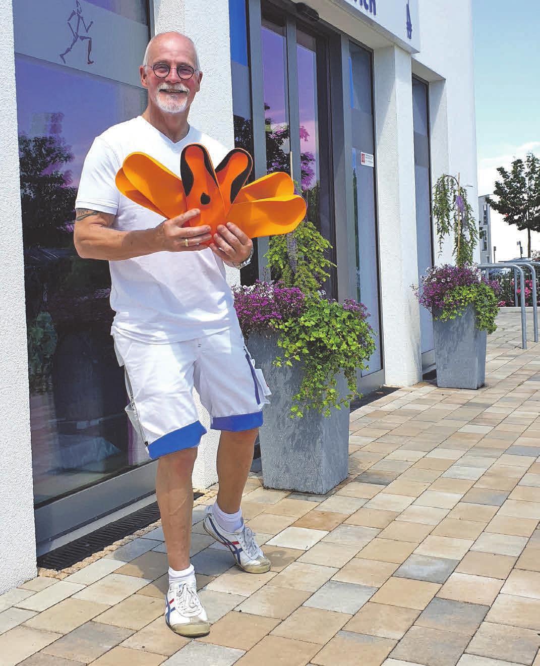 Orthopädietechnik-Meister Axel Ulrich empfiehlt den Kunden Einlagen für gesunde Füße. Foto: privat Orthopädietechnik-Meister Axel Ulrich empfiehlt den Kunden Einlagen für gesunde Füße. Foto: privat