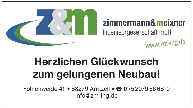 Zimmermann & Meixner Ingenieurgesellschaft mbH Zimmermann & Meixner Ingenieurgesellschaft mbH
