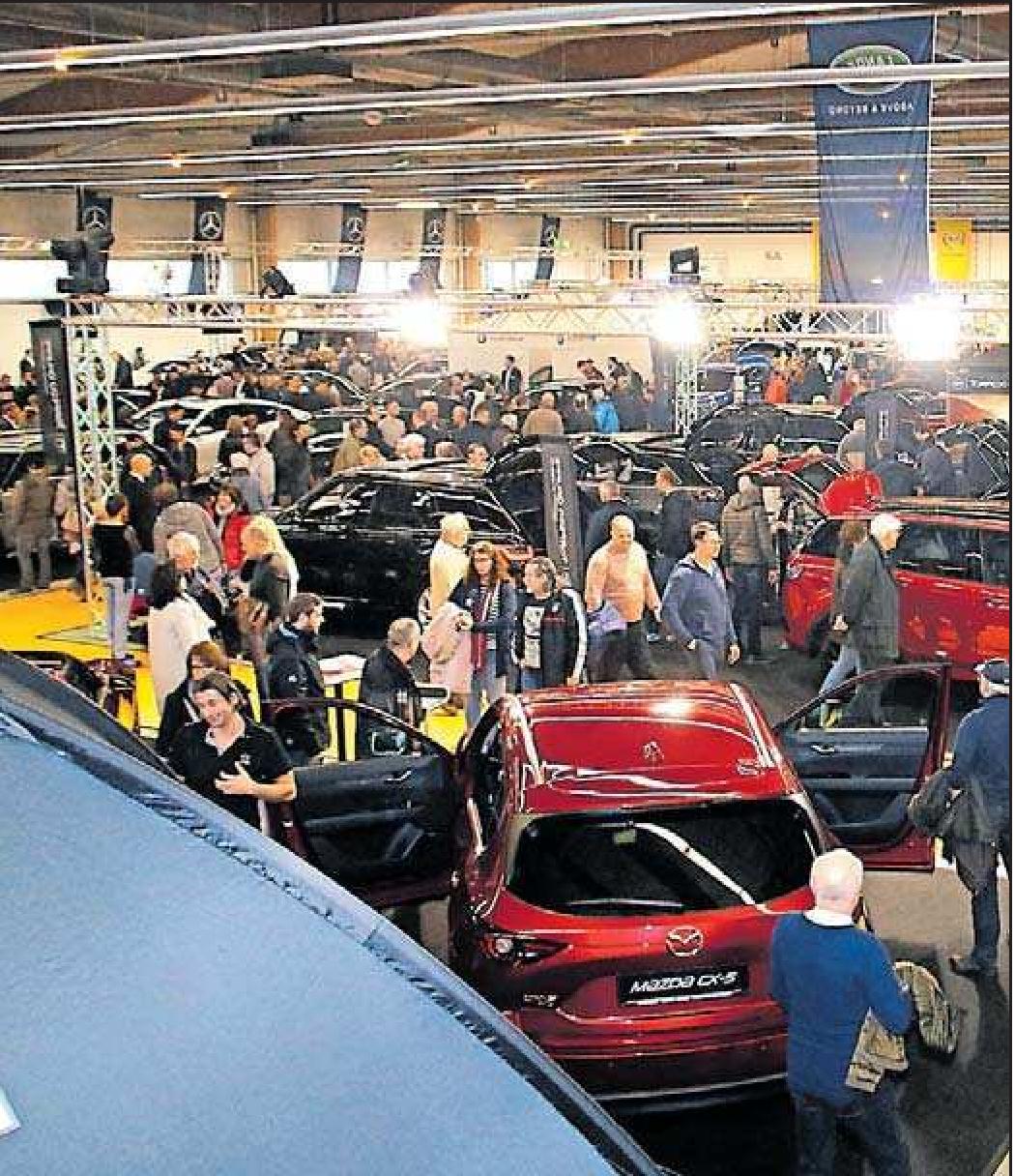 Auf kleinstem Raum finden sich bis zu 200 Autos. FOTO: FRITS/FREI Auf kleinstem Raum finden sich bis zu 200 Autos. FOTO: FRITS/FREI