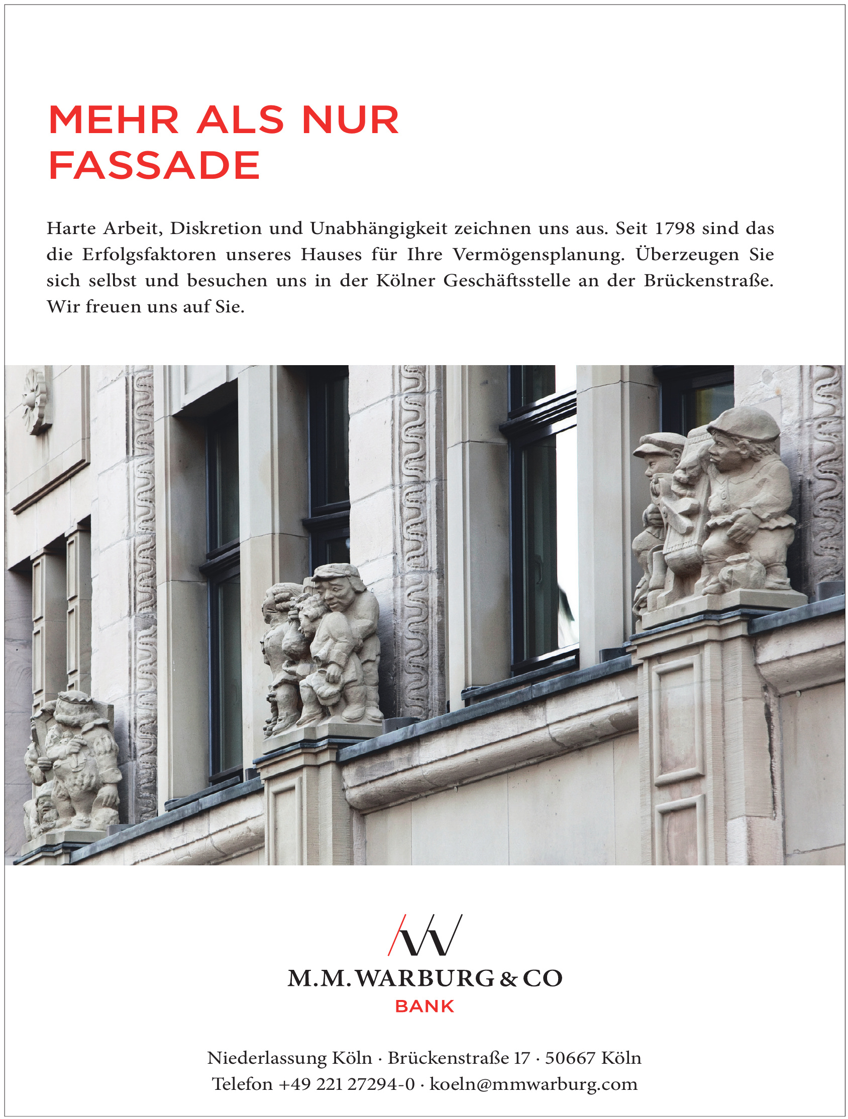 M.M.Warburg & CO Köln - Niederlassung Köln M.M.Warburg & CO Köln - Niederlassung Köln